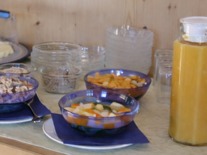 Frühstück Haus Isabell in Fiss Tirol